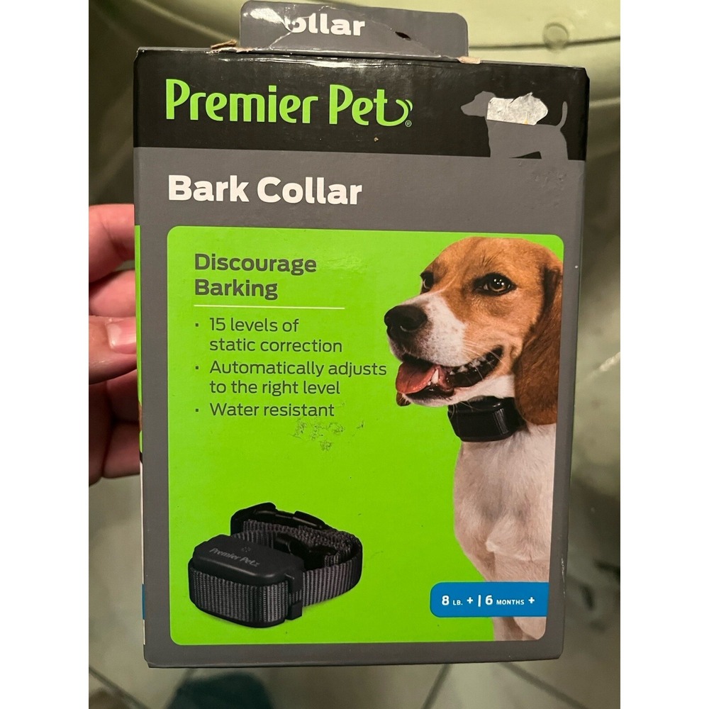 Premier Pet‎ BARK COLLAR • AUTOMATIC BARK CONTROL • 15 LEVELS • VIBRATION • DOG